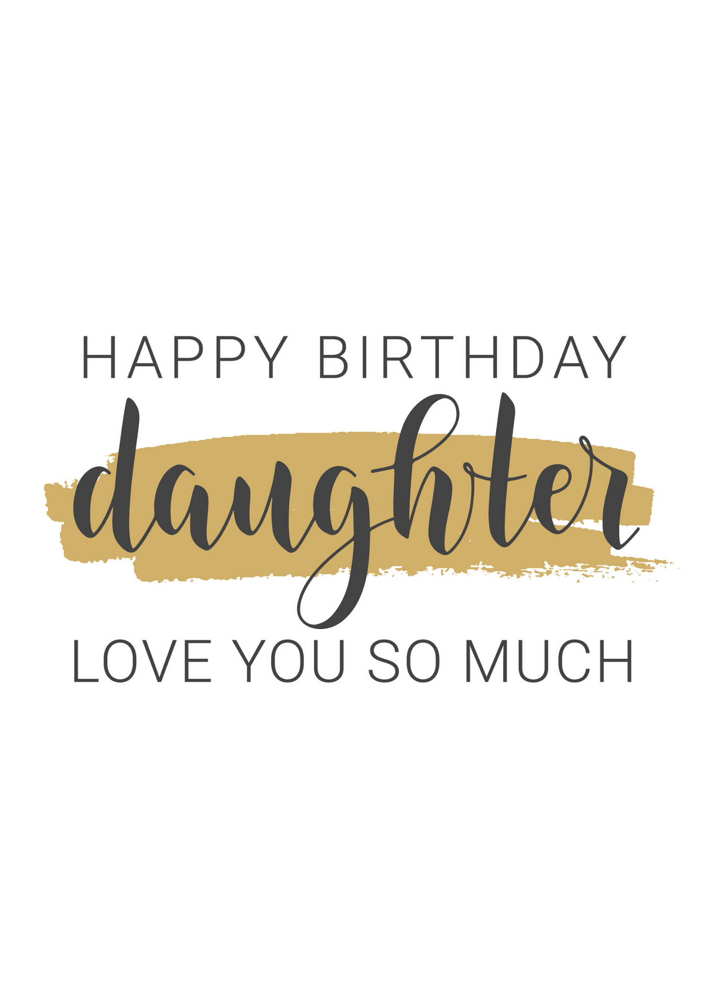 Happy Birthday Daughter Voice Card – Record a Card